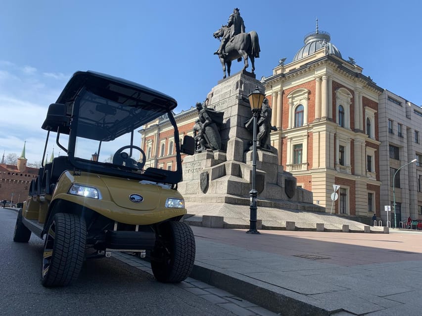 Krakow: Old Town City Sightseeing Tour Eco Buggy Golf Cart - Planty, the Cross Church, and Krakow’s old defenses