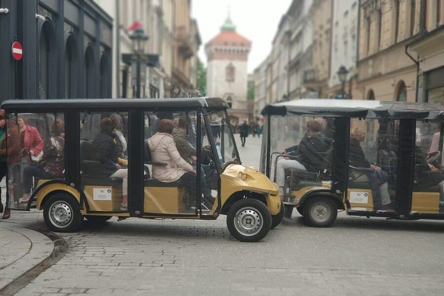 Krakow: Old Town City Tour in a Golf Cart - Riding through Planty Park, Krakow’s green ring