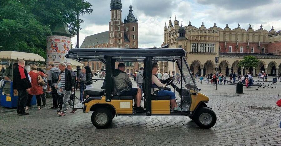 Krakow: Old Town City Tour in a Golf Cart - The Latin Quarter and St. Anna’s Church