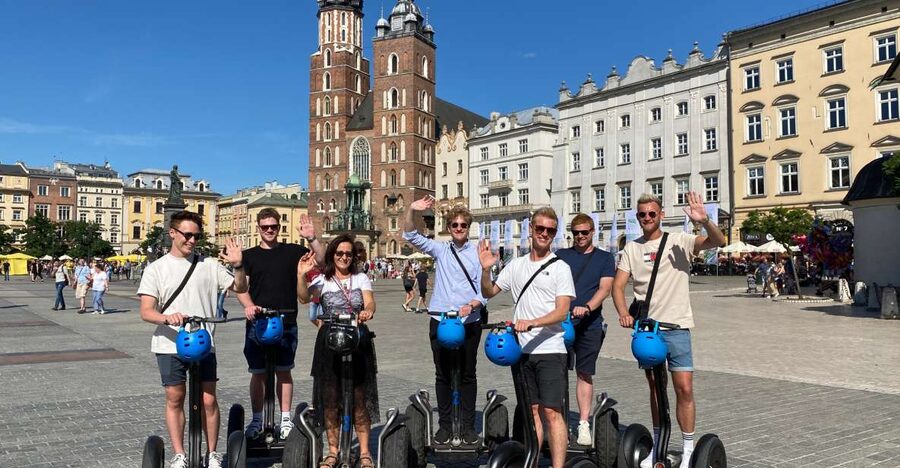 Krakow: Old Town Segway Tour 2 hours - The Vistula embankment and Jewish Quarter