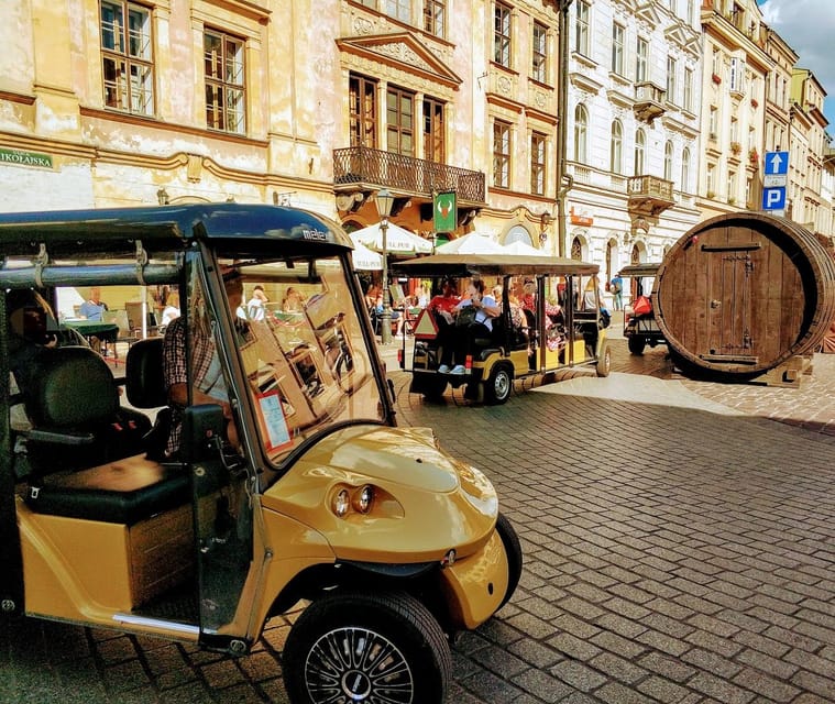 Krakow: Old Town Sightseeing Tour by Electric Golf Cart - The Latin Quarter and Collegium Maius courtyard