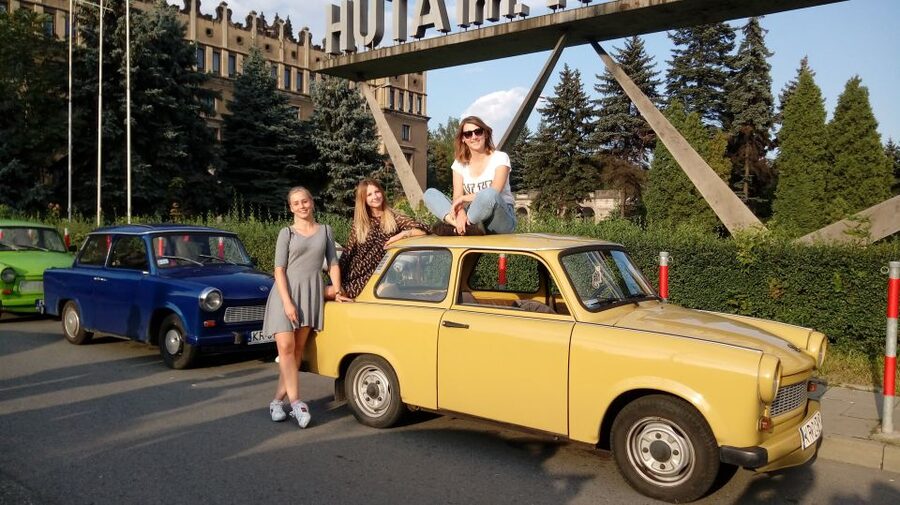 Krakow: Private Nowa Huta Adventure Tour in Communist Cars - A Soviet tank and a church built through pressure