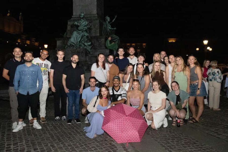 Krakow: Pub Crawl with Shots, Drinks & Skip-the-Line Entry - Starting beneath Krakow’s famous monument