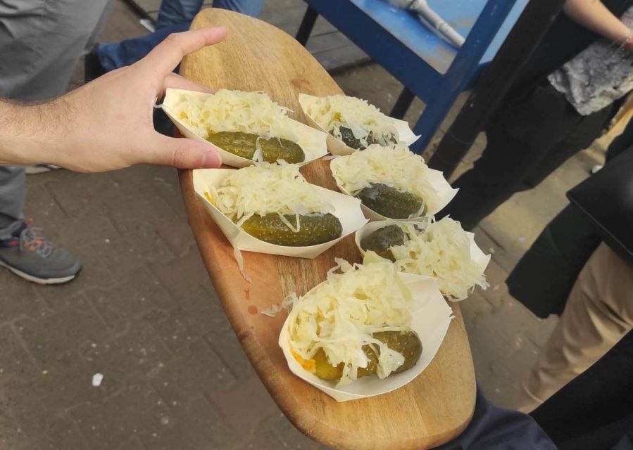 Krakow's Local Flavor: Craft Beer and Street Food with Guide - Stary Kleparz and traditional pierogi