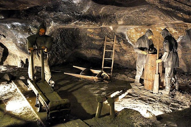 Krakow Salt Mine Guided Tour - Entering the mine and following the guided route