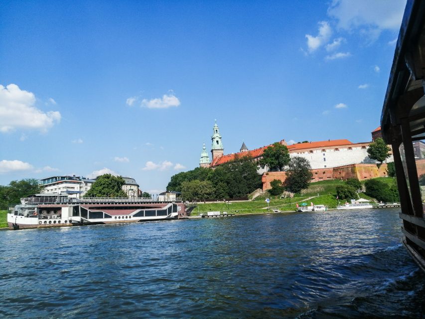 Krakow: Scenic River Cruise - The Bishop’s Palace and the turn toward Manggha Center