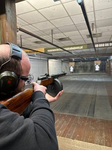 Krakow: Shooting Range Experience with Hotel Pickup - From Your Krakow Hotel to the Range