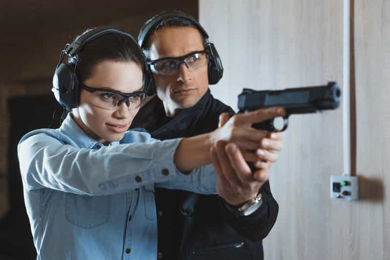 Krakow: Shooting Range & Hotel Transfers - Soldier 25 Shots - The Soldier package: 25 rounds in three stages