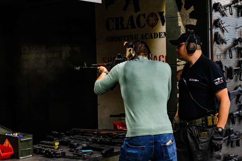 Krakow: Shooting Range with AK-47 Experience & Hotel Pickup - Who Will Enjoy This Most?
