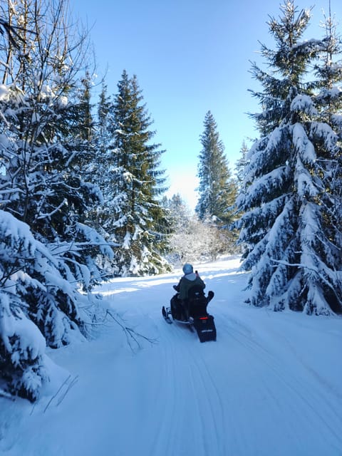 Krakow: Snowmobile & Thermal Baths Zakopane Full Day Tour - Zakopane and the busy Krupowki Street