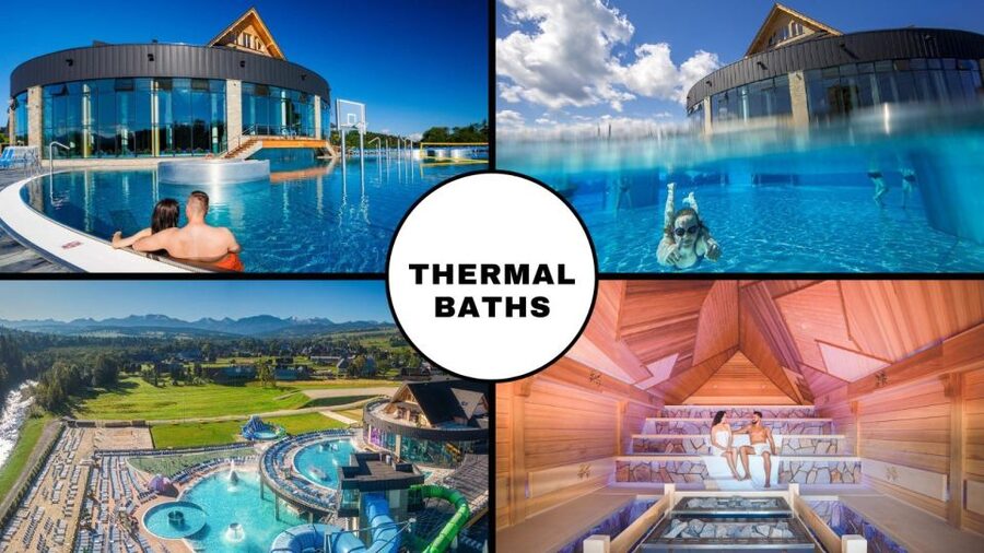 Krakow: Trip to Chocholow Thermal Baths in Tatra Mountains - The 105-minute van ride south