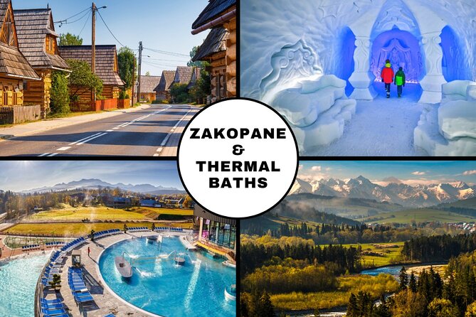 Krakow: Zakopane and Thermal Baths with Cable Car, Vodka, Oscypek - Gubalowka hill and the cable-car views