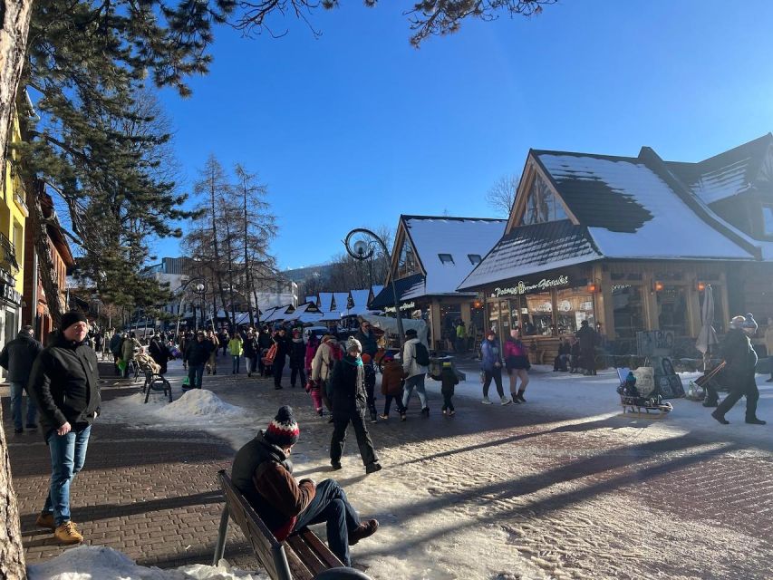 Krakow: Zakopane, Cable Car, Thermal Baths, Cheese & Vodka - Riding the Gubałówka funicular