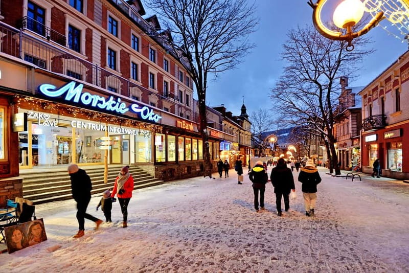 Krakow: Zakopane Trip with Thermal Pools & Hotel Pick-up - Gubałówka funicular and the best photo stop