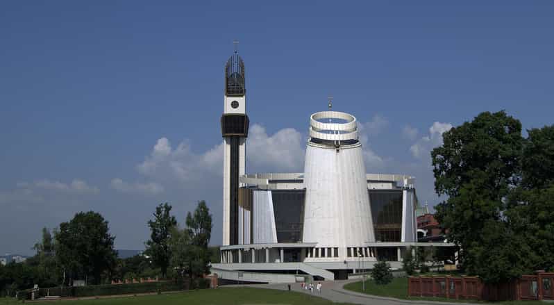 Łagiewniki-Sanctuary of Divine Mercy and John Paul II - The Observation Tower for a change of view
