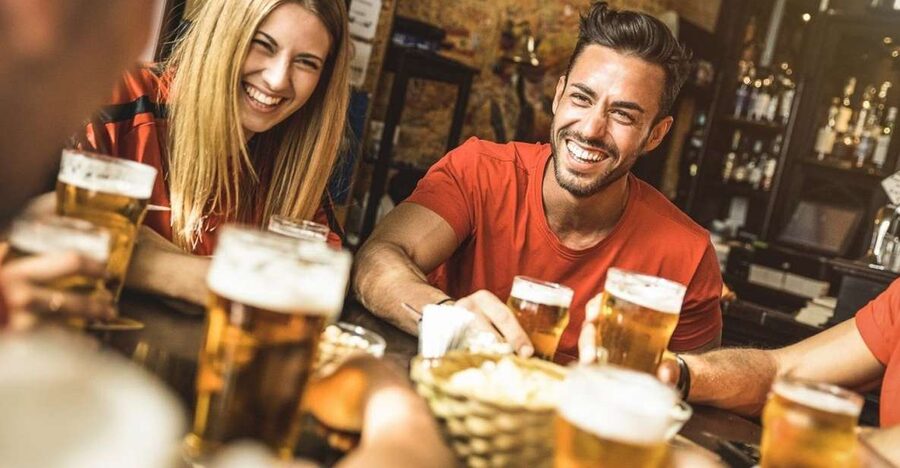 Lublin Private Polish Beer Tasting Tour - The first pour comes with Polish appetizers