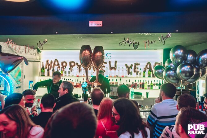 New Year's Eve crawl with 2 Hours free alcohol + Buffet - Krawl Through Krakow - Key Points Before You Book