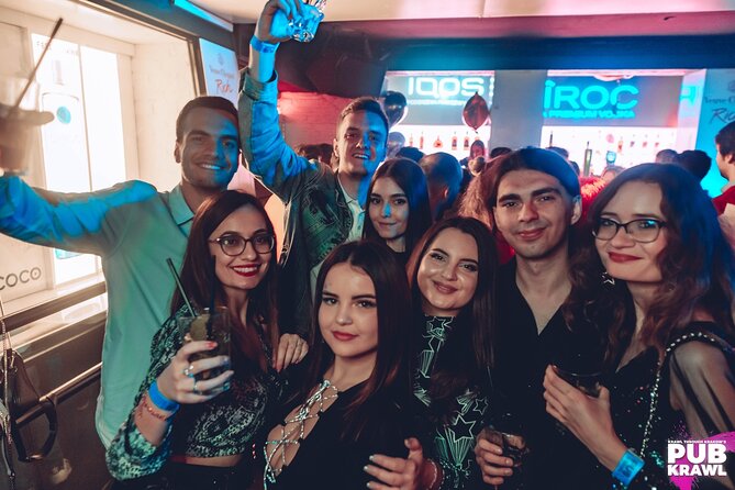 New Year's Eve crawl with 2 Hours free alcohol + Buffet - Krawl Through Krakow - Two Hours of Drinks and the Buffet