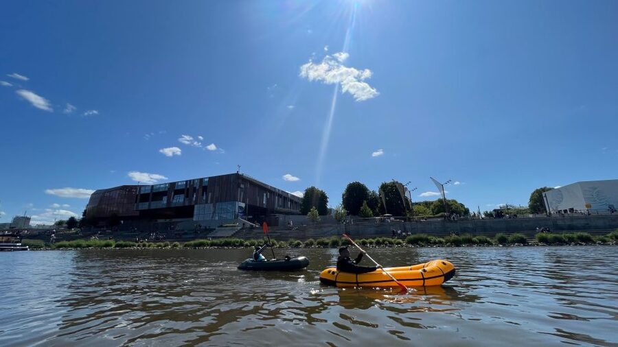 Packrafting kayaking guided tour Vistula river Warsaw Poland - How Difficult Is Packrafting?