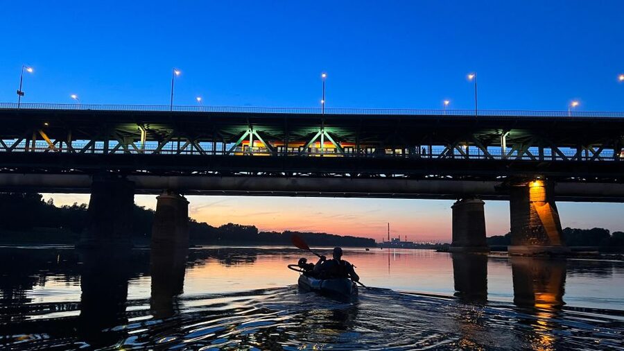 Packrafting kayaking guided tour Vistula river Warsaw Poland - The Value of $36 Per Person