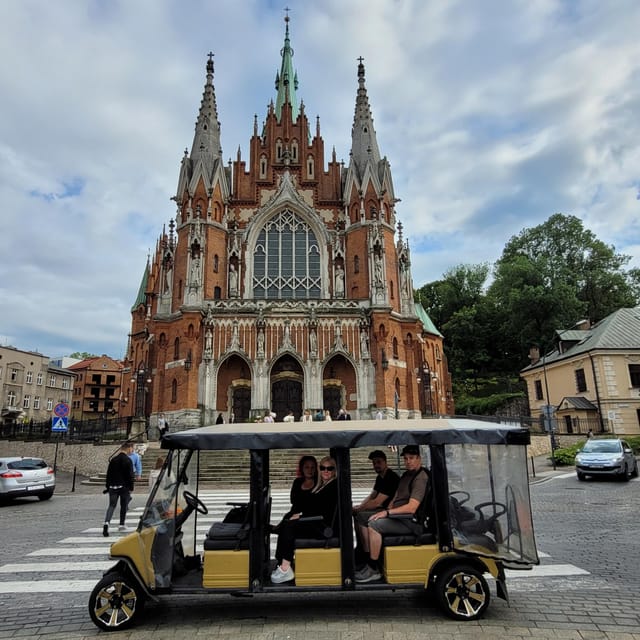 Private Krakow City Sightseeing Tour by Electric Golf Cart - Audio commentary, driver support, and the short schedule