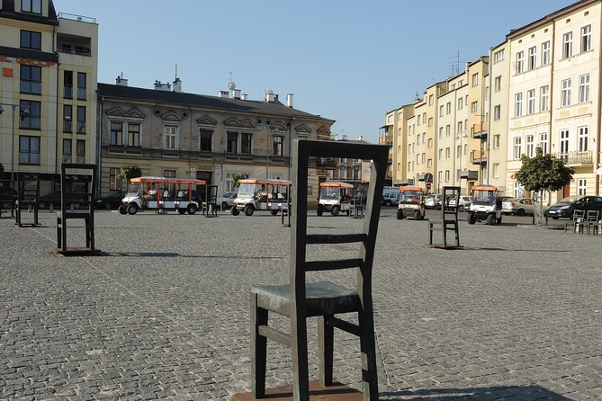Private Krakow sightseeing by golf cart - Podgorze and the former ghetto require a slower look