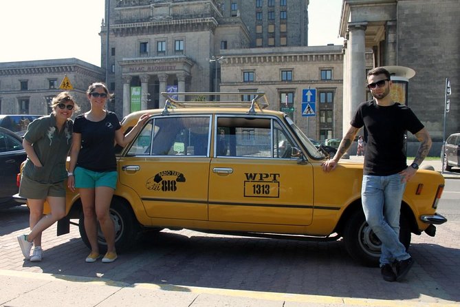 Private Tour: Warsaw City Sightseeing by Retro Fiat - Four hours, private attention, and the price