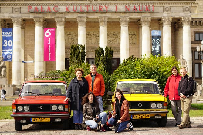 Private Tour: Warsaw City Sightseeing by Retro Fiat - The Royal Route and New Town: Warsaw beyond one square