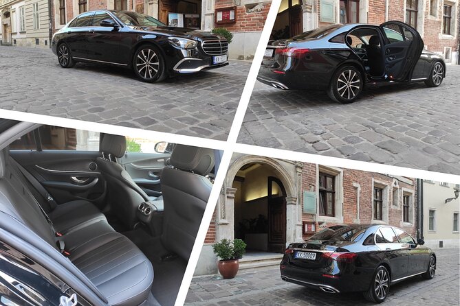 Private transfer from Krakow to Budapest or from Budapest to Krakow - Inside the Mercedes-Benz vehicle