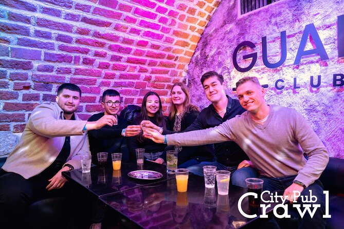 Pub Crawl Unlimited Drinks then 5 Best Clubs in Krakow with VIP - Who Will Enjoy This Six-Hour Night Out