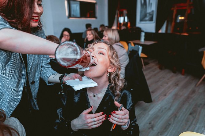 Pub Crawl + Unlimited Drinks + VIP entry + Drinking Games & Photographer - Who will enjoy this Krakow night out?