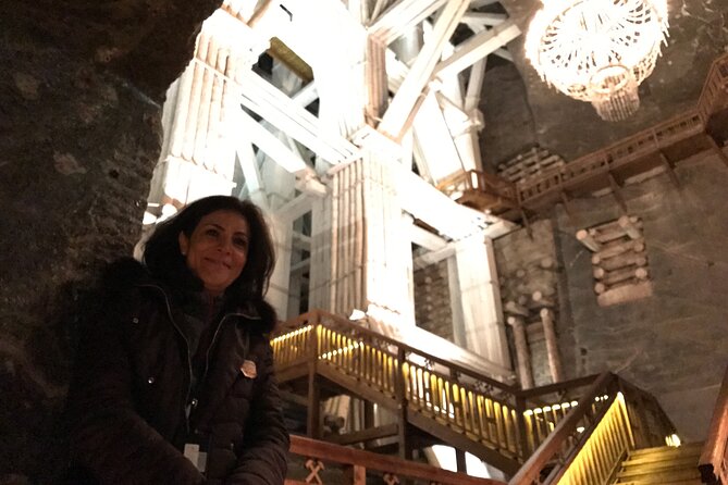 Salt Mine Wieliczka Round-Trip Private VIP Transport from Krakow - Entering the mine: stairs, corridors, and a long walk