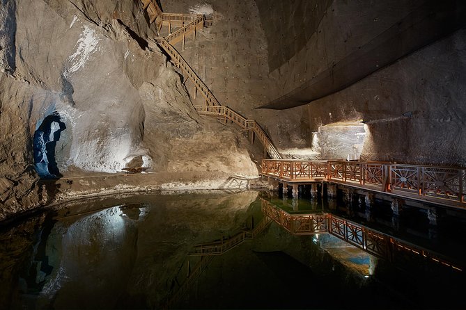Salt Mine Wieliczka with Private Car from Krakow - Steps, walking pace, and the ride back up