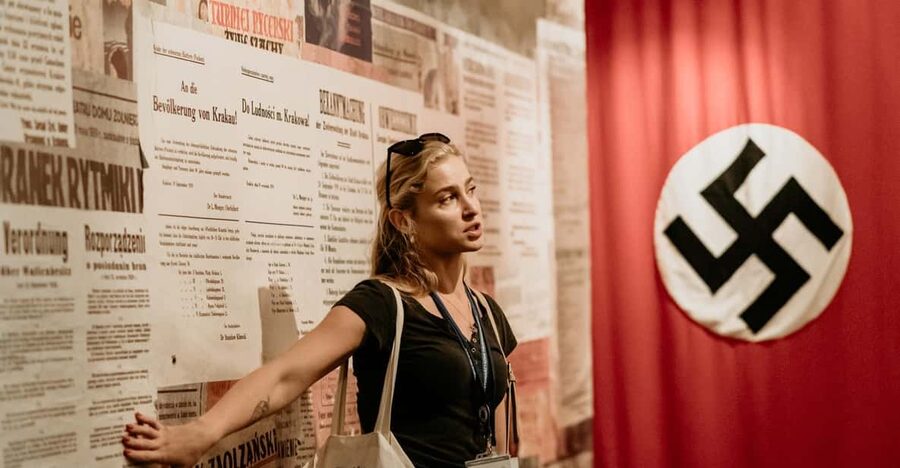 Schindler's Factory Museum in Krakow - Guided Tour - The first galleries show a city under pressure