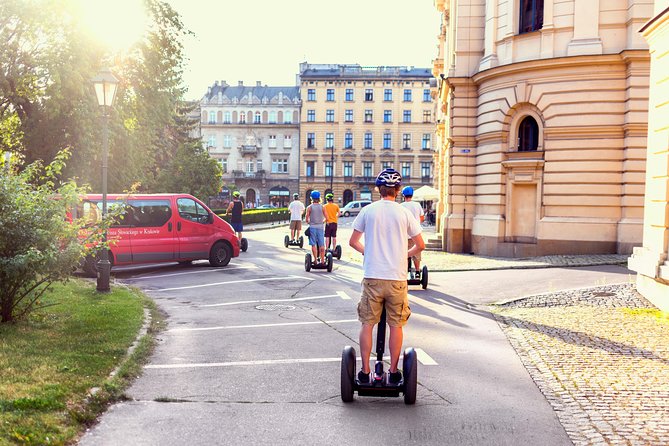Segway Tour Gdansk: Shipyard Tour - 1,5-Hour of Magic! - Learning to ride before the shipyard route