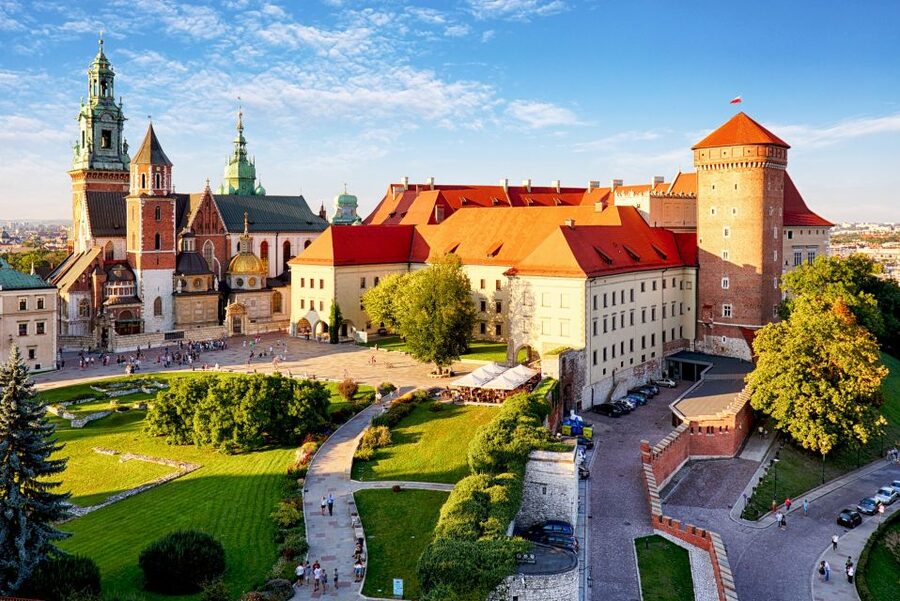 Skip the Line Wawel Castle Chambers Small Group Tour - Wawel Hill and the castle courtyards