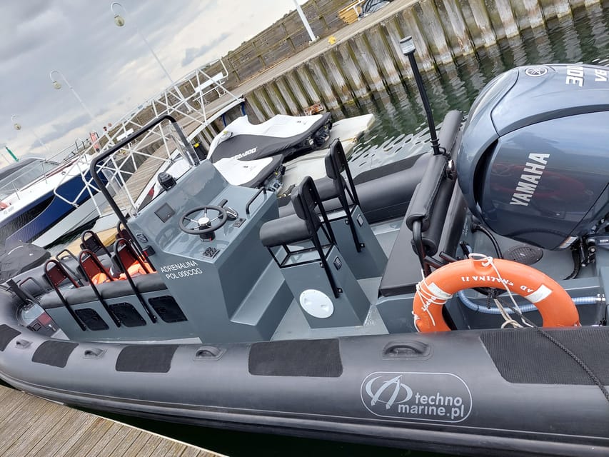 Speed boat Half Hour trip in Sopot. Speed up to 100 km/h - My verdict: book it for speed, not for a long tour