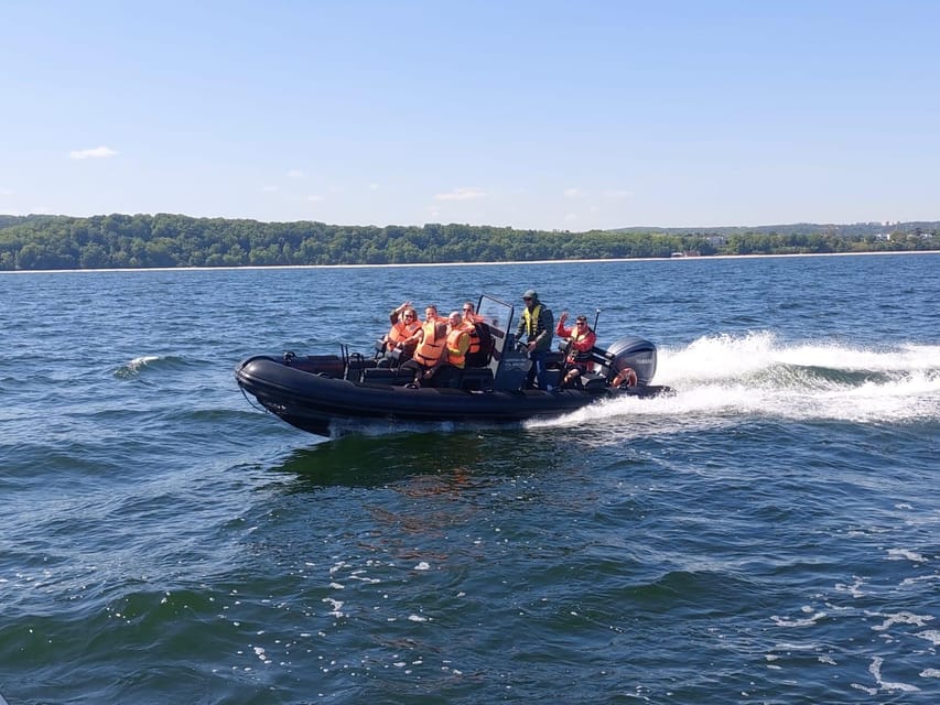 Speed boat Half Hour trip in Sopot. Speed up to 100 km/h - Practical details that matter on the day