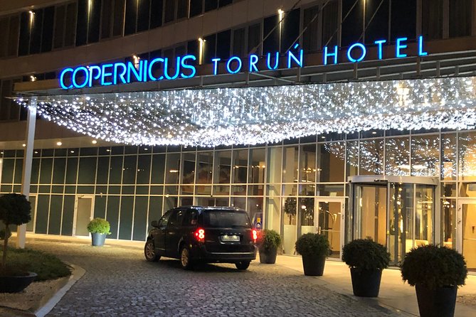 Transfer from Gdańsk airport to Toruń - Key points to know before booking