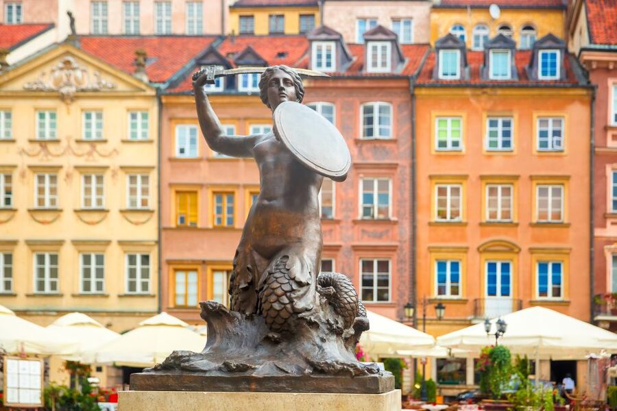 Warsaw: Afternoon Public City Tour with Pickup and Drop-off - Praga if traffic allows
