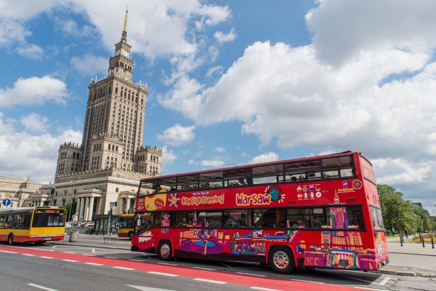 Warsaw: City Sightseeing Hop-On Hop-Off Bus Tour - Key points before you board