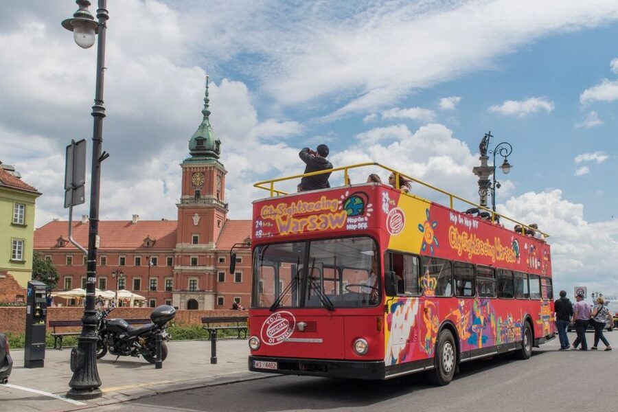 Warsaw: City Sightseeing Hop-On Hop-Off Bus Tour - Red Route: the best first ride for Warsaw’s main sights