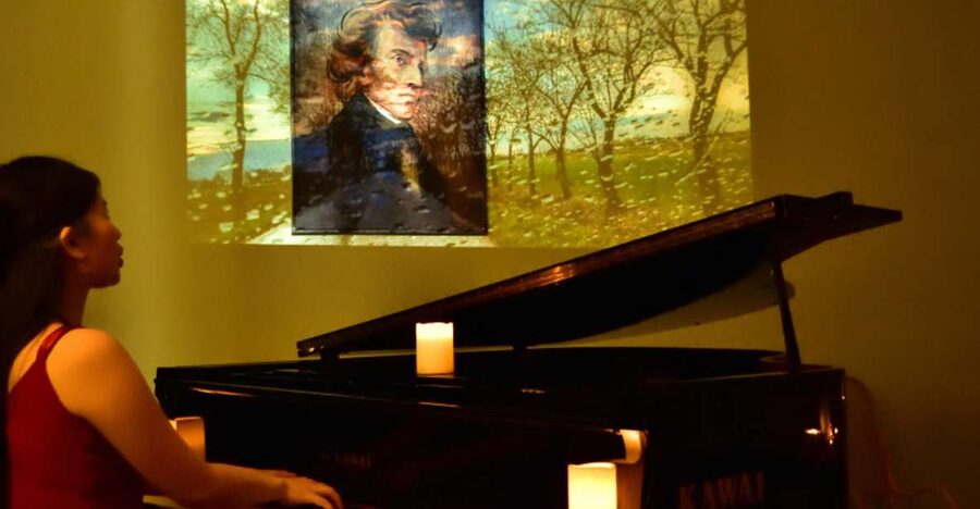 Warsaw Concert: Chopin – Painted by Candlelights with Wine - Entering the Chopin-Style Salon