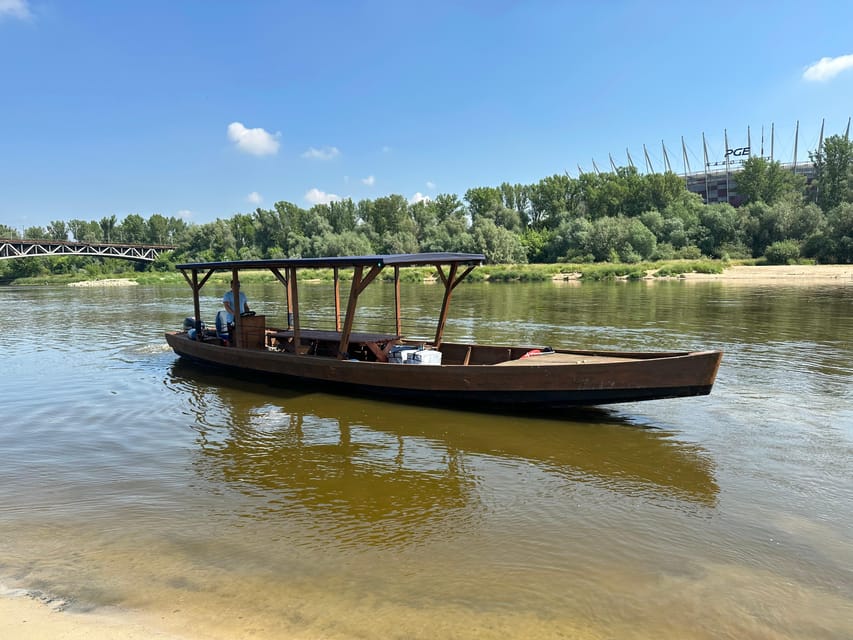 Warsaw: cruise on the Vistula - Łazienkowski Bridge and PGE Narodowy