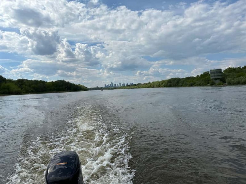 Warsaw: cruise on the Vistula - Świętokrzyski Bridge and Śląsko-Dąbrowski Bridge