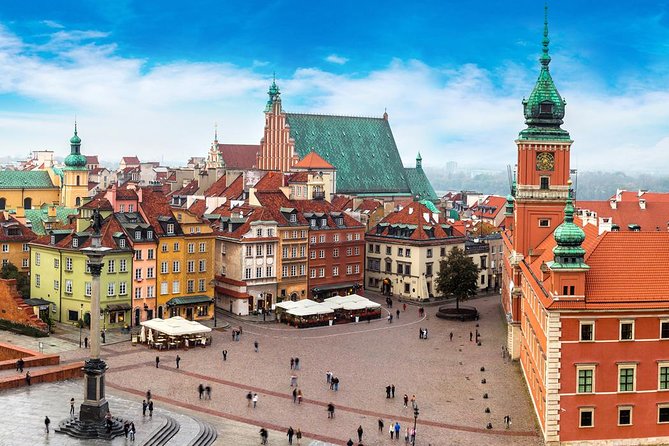 Warsaw Morning, Guided, Panoramic View, public city tour with hotel pick up - The Ghetto Heroes Monument and POLIN