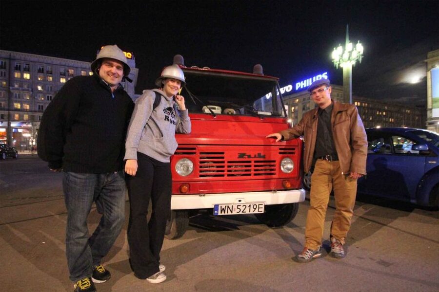 Warsaw: WWII Private Tour by Retro Minibus with Hotel Pickup - Waliców Street and the missing bridge on Chłodna