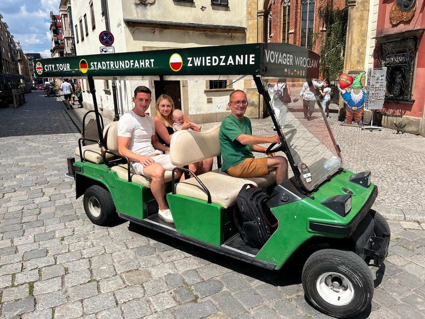 Wroclaw: City Tour Sightseeing By Golf Cart Shared Or Privat - Centennial Hall, the zoo, and modern Wroclaw