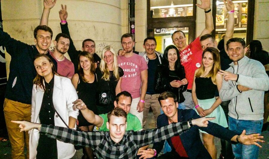 Wroclaw Pub Crawl with Free Drinks - VIP entry at the final club